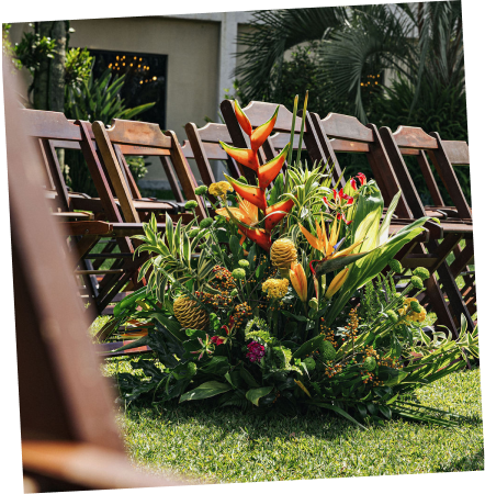 Em casamentos, eventos especiais ou encomendas personalizadas